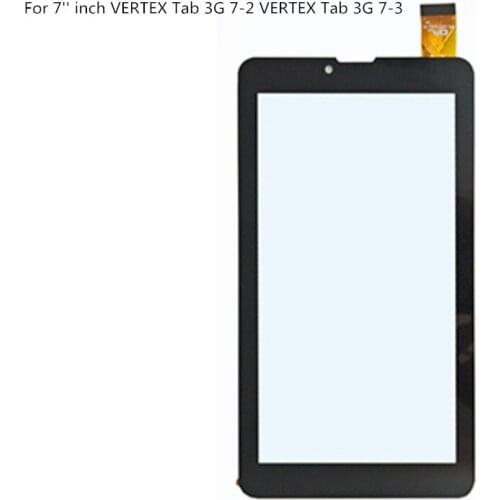 New Touch Screen Panel glass Sensor Replacement Free Shipping For 7'' inch VERTEX Tab 3G 7-2 VERTEX Tab 3G 7-3 Tablet Digitizer