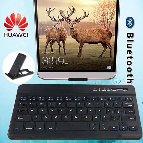 Portable Wireless Bluetooth Keyboard for Huawei Honor Note 8/Play 7.0"/Tab 5/MediaPad 7/X1/X2/M1/M2/M3/T1/T2 Tablet Keyboard