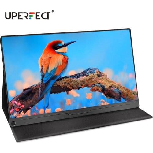 UPERFECT 15.6" Portable Monitor for Laptop PC IPS 4K UHD External Screen Mobile LCD Display USB C Xbox PS4 Switch Laptop HDMI