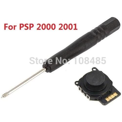 HOTHINK Black Replacement 3D analog joystick Button For PSP 2000 / PSP200x 2001 2004 / PSP 2007 2008