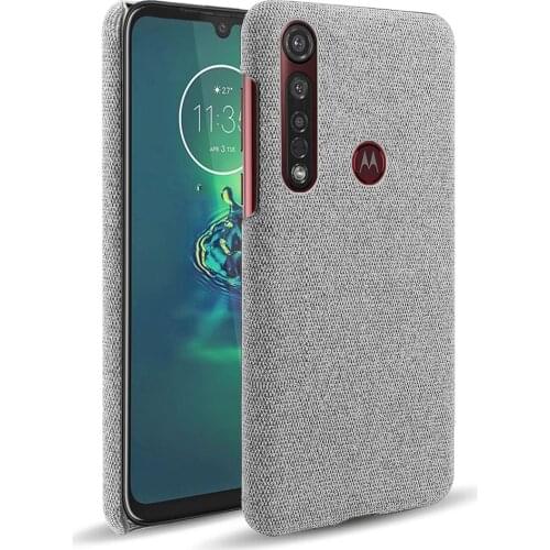 Cloth Cases For Motorola Moto G8 Plus Case Slim Retro Cloth Hard Phone Cover For Motorola Moto G8 Plus G8plus XT2019, XT2019-2