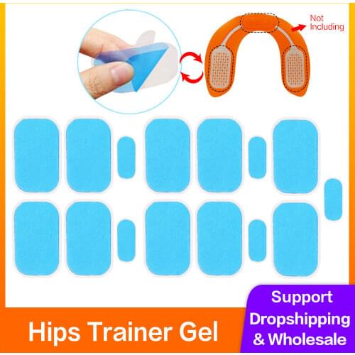 EMS Hips Trainer Gel Pads for EMS Abdominal Trainer Muscle Stimulator Exerciser Slimming Machine Accessories Hydrogel Gel Muscle