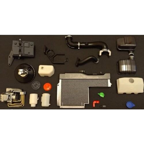 Engine interior Kits for Capo samurai SIXER CD15828 Jimny Samurai 1/6 Soldier Carrier rock CRAWLER car