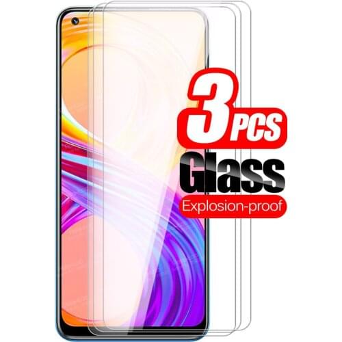 3pcs Tempered Glass For Oppo Realme 8 Pro Glass Screen Protector Realmi Realmy Realme8 8Pro Armor Safety Phone Protective Film