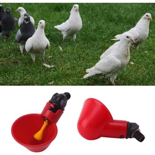 1 Pc Poultry Water Drinking Cups Plastic Poultry Chicken Hen Bird Automatic Drinker