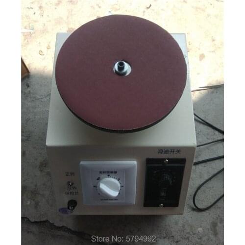 220V Timing Speed Control Function Sharpening Machine, 180mm Disc Cutter Grinding Electric Machine Knife Special Polishing
