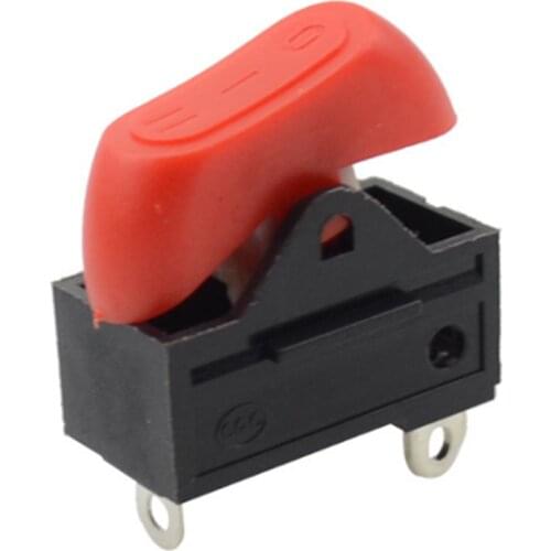 4pcs KCD15-RK2-33 Hair dryer switch Rocker Switch DPDT 3 pin 3position ON OFF boat switch