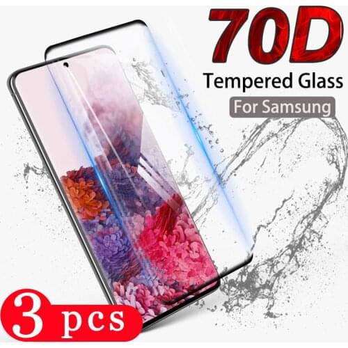 5/3/1Pcs cover for samsung galaxy note 20 Ultra 10 lite plus pro 9 8 tempered glass protective film phone screen protector glass