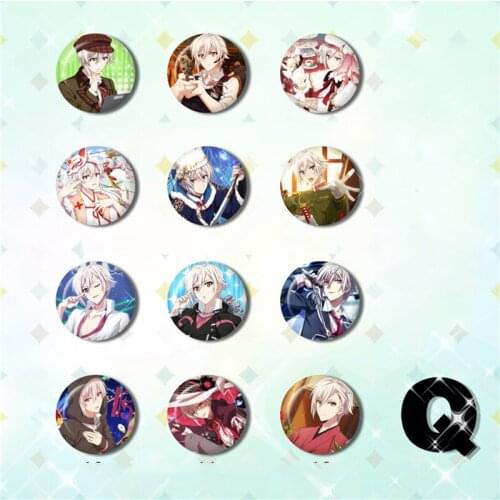 58MM IDOLiSH7 yotsuba tamak Pin Brooch Badges Stemma Divisa Fans Gift Icons on The Backpack
