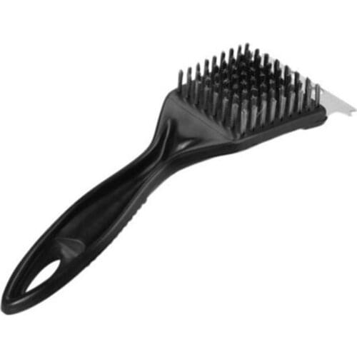 60% Hot Sale BBQ Barbecue Grill Cleaner Brush Metal Scraper Steel Wire Cooking Cleaning Tool Barbecue Tools