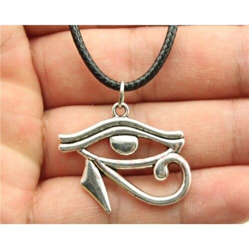 Accessories for jewelry charm DIY 27mm Eye Of Horus chokers necklace 1pcs