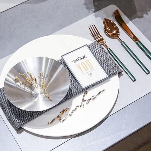 American Ceramics Plate Western Steak Pasta Dish Living Room Desktop Main Course Fruit Salad Plates Home Kitchen Tableware Suit