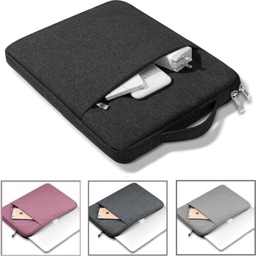 Laptop Bag Case For Macbook Pro Air 13.3 14 15 15.6 15.4 16 Inch Notebook Case Handbag For HP Acer Xiaomi Asus Lenovo Sleeve Bag