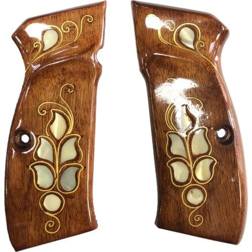CZ 75 Pearl Inlaid Wooden Grip