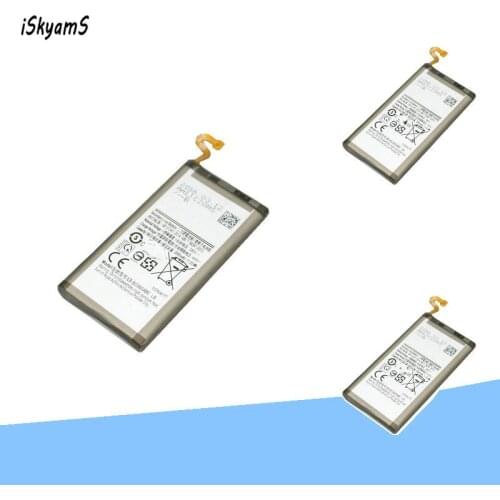 ISkyamS 3x 3000mAh EB-BG960ABE Replacement Battery For Samsung GALAXY S9 G960F SM-G960 G9600 Good Quality Phone Battery