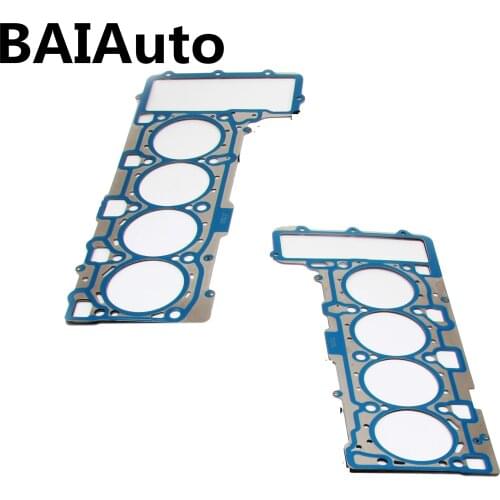 2PCS 07910 383 AR MLS Engine Cylinder Head Gasket Part Kit For Audi A5 A6 S6 A8 Quattro Q7 RS4 VW Touareg 4.2L 079103383AQ