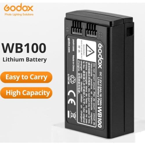 Godox AD100PRO WB100 Li-ion Battery Pack for Godox AD100PRO Flash