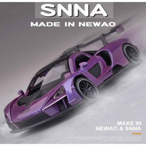 MCLUNE Model Metal Car Sedan Alloy Car Model Super Running Collection Ornaments