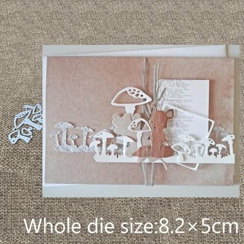 New Design Craft Metal Cutting Die cut dies mushroom decoration scrapbook Album Paper Card Craft Embossing die cuts