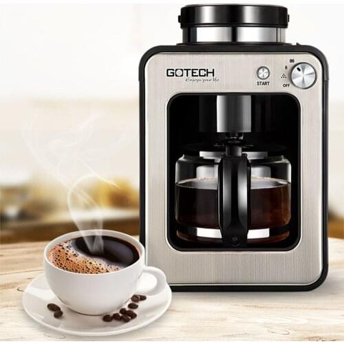 Fully Automatic American Coffee Maker 1-5 Cups Household Mini Coffee Machine Cafe American Tea Machine