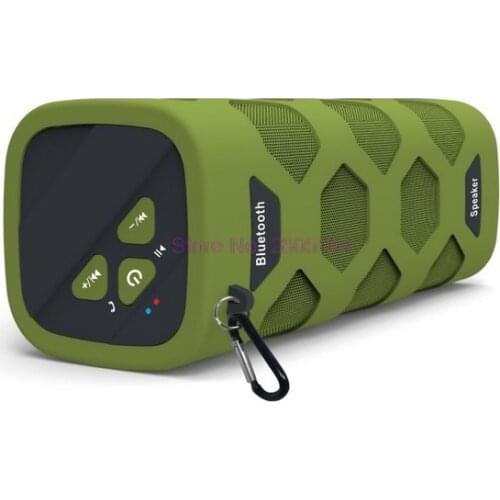 By dhl 10pcs N919 Portable IPX6 Waterproof Wireless Bluetooth Sport Outdoor Speaker With Handsfree AUX Input NFC Function