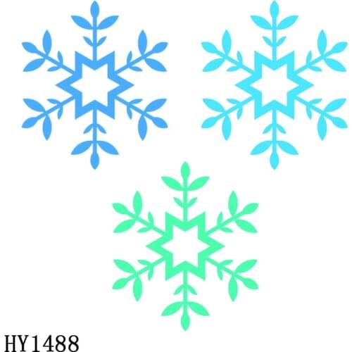 Snowflake Cutting Dies Wooden Dies Suitable for Common Die Cutting Machines on the MarketHY1488