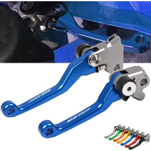 Motorcycle CNC Pivot Brake Clutch Levers For YAMAHA YZ250F YZ 250F YZ250 F YZ 250 F 2001-2006 2008-2018 2009 Dirt Bike Motocross