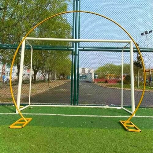 Wedding props round arch background frame decoration Mori arch single-pole semicircle wedding arrangement balloon arch iron fram