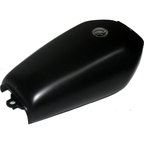 Universal Matte Black 9L Gallon Motorcycle Cafe Racer Retro Fuel Gas Tank w/Tap+Key+Cap Switch For Honda CG125 CG125S CG250 New