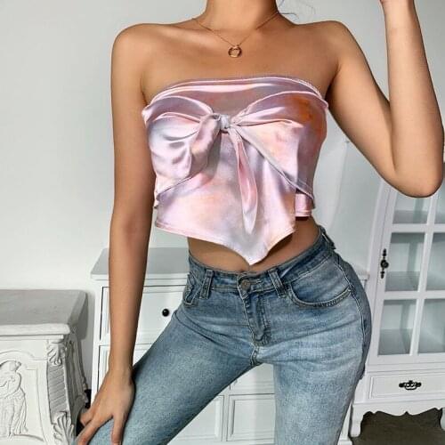 WE.FINE Women's Cropped Tank Tops