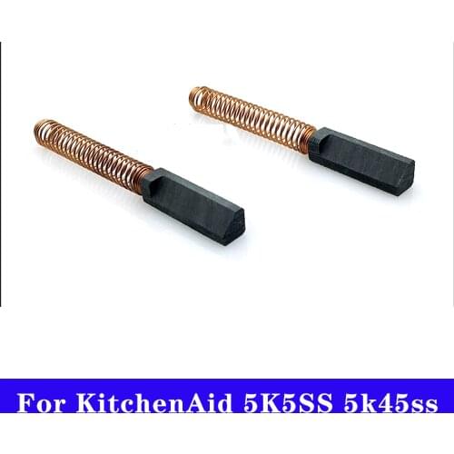 2pcs Blender Motor Carbon brush for KitchenAid 5K5SS 5k45ss K5 K45 Accessories