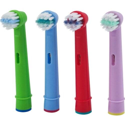 4x Replacement Kids Tooth Brush Heads For Oral-B Electric Toothbrush Fit Advance Power/Pro Health/Triumph/3D Excel