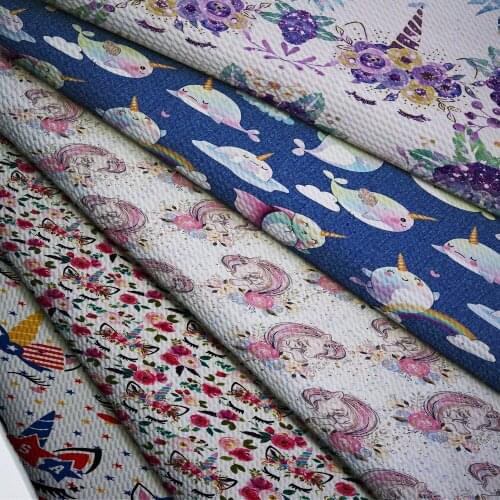 50*140cm Bullet Textured Liverpool Fabric Flower Printed DIY Tissue Kids Home Textile for Sewing Quilt Decoration Home