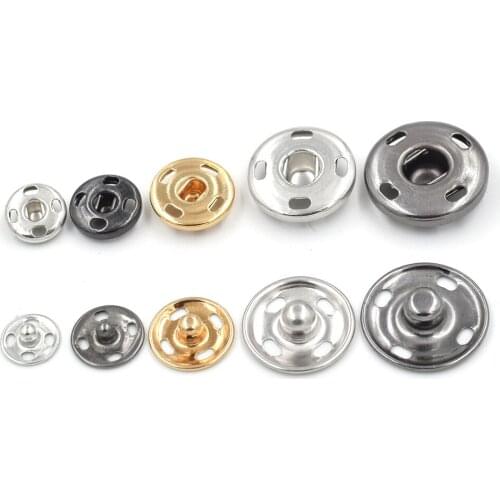 8mm/10mm/12mm/15mm/17mm 30PCS/ lot metal Brass snaps. 4 hole dark buckle. Clothing & Accessories. Copper snap buttons