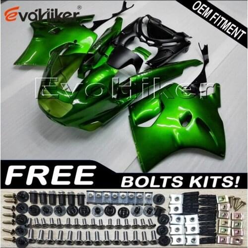 ABS plastic panels kit for ZX11 ZZR1100 1990 1991 1992 1993 1994 1995 1996 1997 1998 1999 2000 2001 Green ABS Fairings