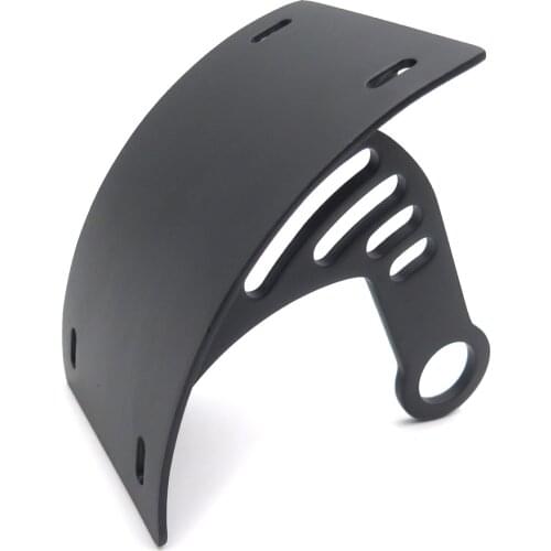 Aftermarket free shipping motorcycle parts Black Side Mount License Plate Bracket For Yamaha YZF-R6/ Suzuki Boulevard M109R