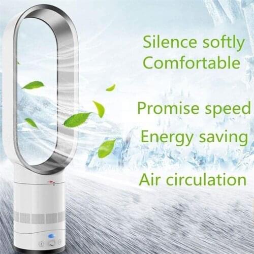 Bladeless Fan Electric Cooling Air Tower Fans With Remote Control Intelligent Low Noise 14/16 Inch Stand Floor Hot Sale FS18