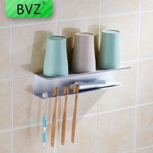 BVZ High quality Bathroom Accessories Sets toothbrush holder set with cup bathroom organizer Wash Gargle Cup