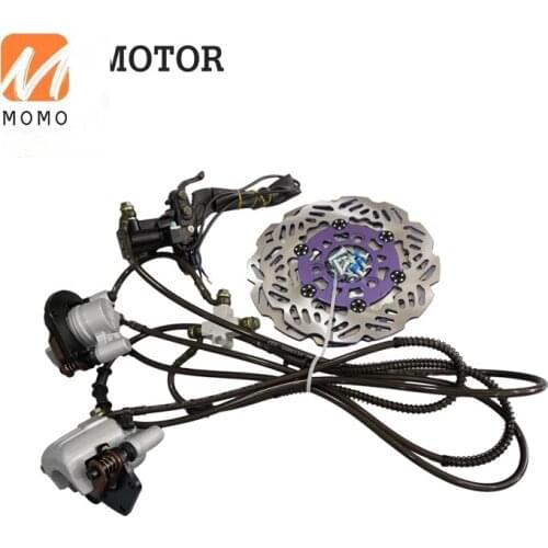 Disc Brake System Assembly For Electric Tricycle 03 Master Cylinder Hydraulic Caliper Disc Brake