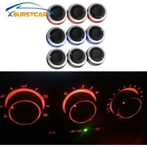 For Toyota Old Corolla Before 2016 for BYD F3 F3R Car Ac Knob Air Conditioning Knobs Car Heat Control Switch Knob Aluminum Alloy