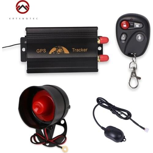 Coban TK103B GPS Tracker Car GPS Motorcycle Locator Vehicle Tracking Device Alarm Cut Off Oil Power Remote Control Shake Alarm