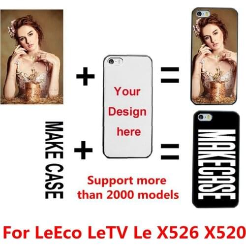 DIY Personalized custom photo name Customize printing your design cover case for LeEco LeTV Le X526 X520