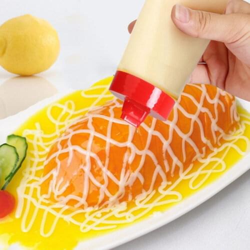 4-hole sauce tool Safety resin for ketchup bottle ketchup mayonnaise olive oil convenient storage kitchen accessories Tool