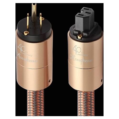 Hi End power cord AU power cable hifi American standard audio CD amplifier amp EU US plug Power line