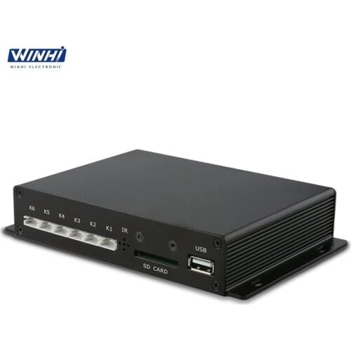 MPC1005-6 RS232 hot video media player digital player audio decoder Lanmade in stock adapter smart electronics STANDARD Codecs