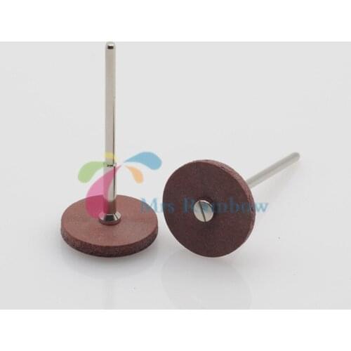 100x Dental Lab Silicone Rubber Polishing Wheels + 20 High Quality Mandrel Shank