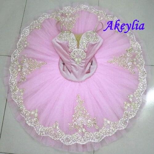 Fairy Princess Professional Tutu Pink Women Ballet Pancake Costume blue Platter pancake Bellrina Pink white Tutu for child