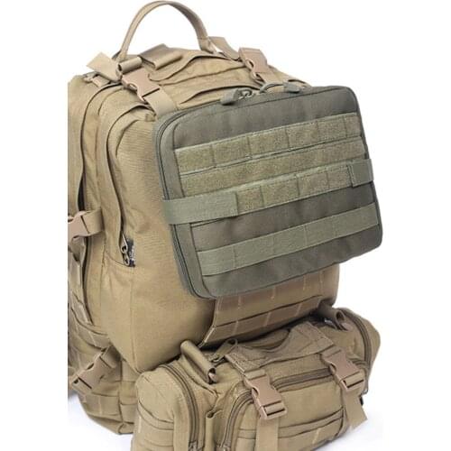 DEWO Molle Tactical Emergency EMT First Aid Bag Military Tactical Storage Bag for Outdoor Hunting Camping Survival Accessories