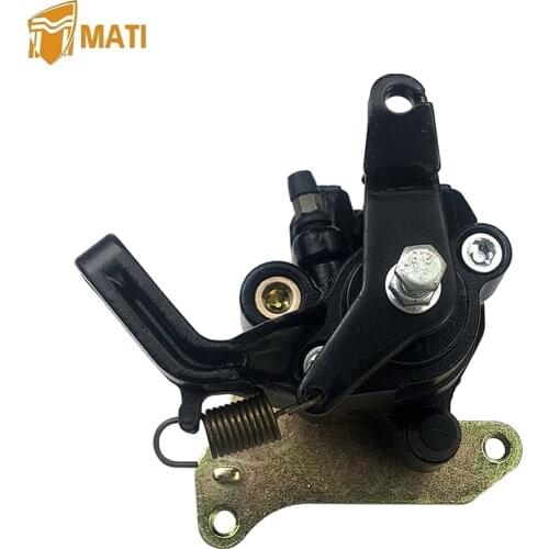Mati Rear Brake Caliper for Honda ATC200X ATC350X TRX400EX Fourtrax Sportrax 400EX Replacement 43250-HN1-006 with Pads