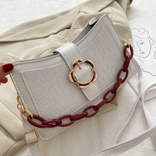 Womens bag for women 2020 Crossbody Mini sac luxury brand Fashion korean style white Shoulder fake designer Purses and Handbags